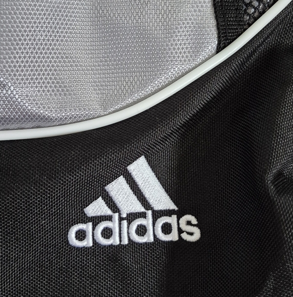 Adidas Gray and Black Drawstring Backpack - Picture 5 of 5